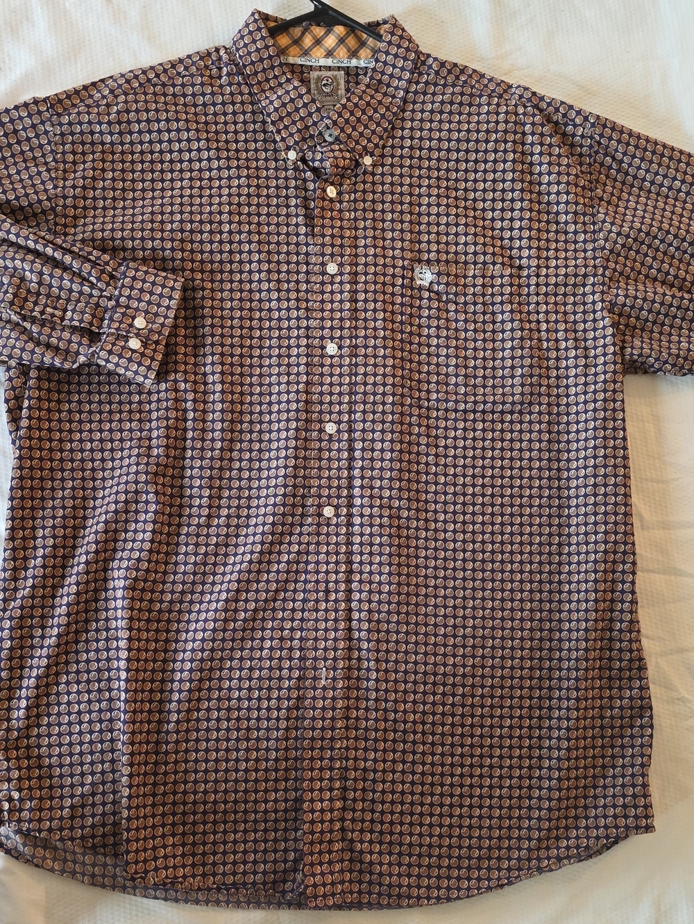 CINCH Mens Western Button Up Shirt XXL